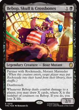 Bebop, Skull & Crossbones (Surge Foil) (15) (TMC)
