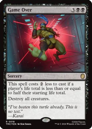 Game Over (Surge Foil) (18) (TMC)