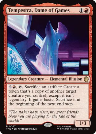 Tempestra, Dame of Games (Surge Foil) (27) (TMC)