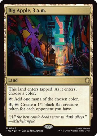 Big Apple, 3 a.m. (Surge Foil) (42) (TMC)
