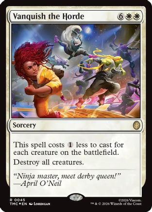 Vanquish the Horde (Surge Foil) (45) (TMC)