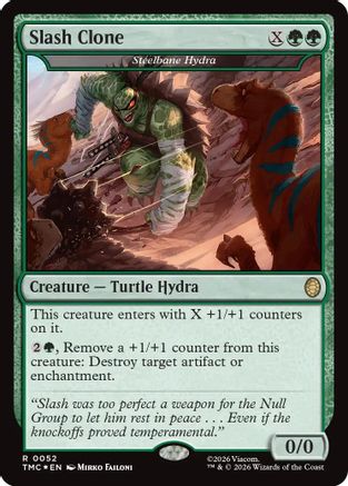 Slash Clone - Steelbane Hydra (Surge Foil) (52) (TMC)