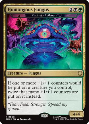 Humongous Fungus - Corpsejack Menace (Surge Foil) (56) (TMC)