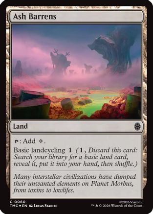 Ash Barrens (Surge Foil) (60) (TMC)