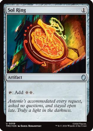 Sol Ring (Surge Foil) (59) (TMC)
