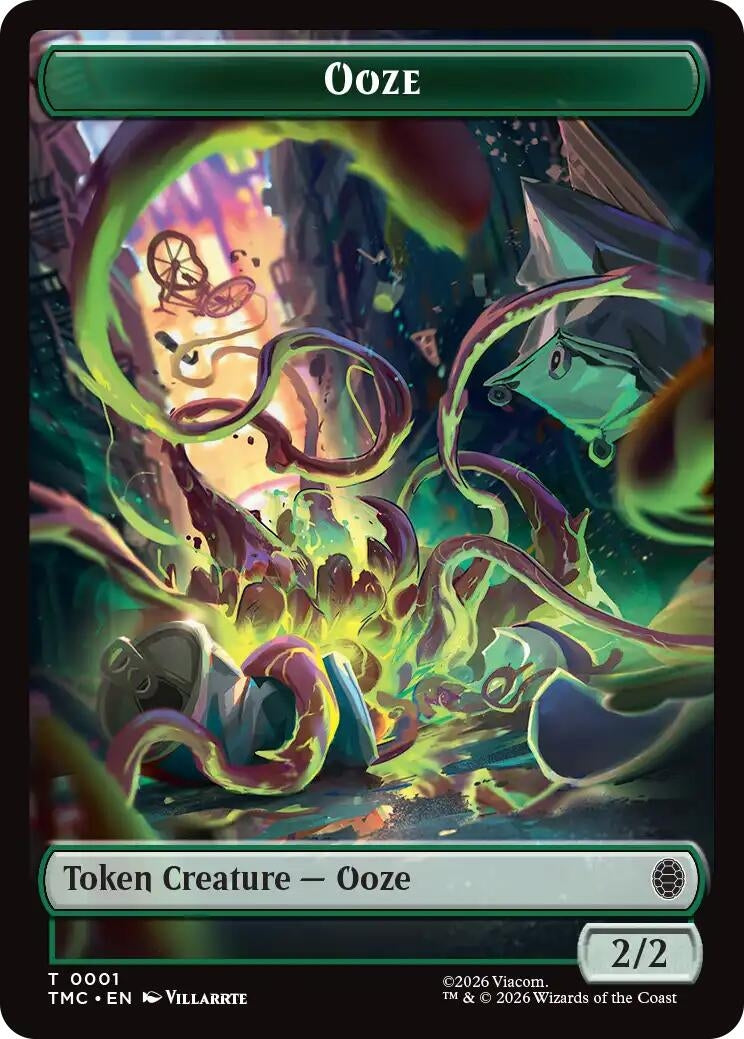 Image for Ooze // Copy Double-Sided Token (1 // 1) (TMC) - Magic: The Gathering