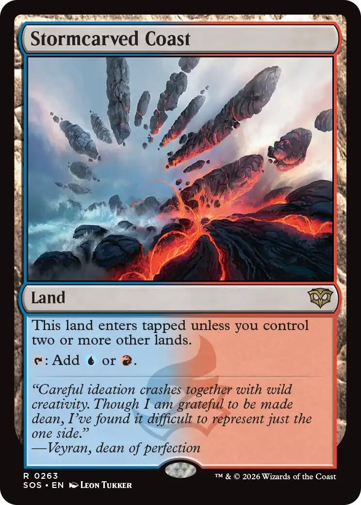 Image for Stormcarved Coast (263) (SOS) - Magic: The Gathering
