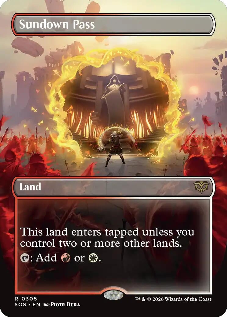 Sundown Pass (Borderless) (305) (SOS)