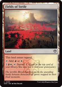 Image for Fields of Strife (255) (SOS) - Magic: The Gathering