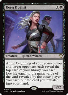 Image for Keen Duelist (218) (SOC) - Magic: The Gathering