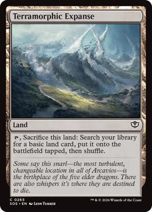Image for Terramorphic Expanse (265) (SOS) - Magic: The Gathering