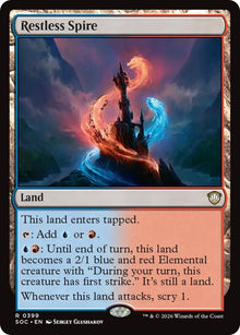 Image for Restless Spire (399) (SOC) - Magic: The Gathering
