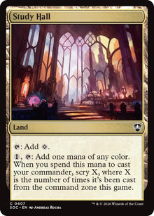 Image for Study Hall (407) (SOC) - Magic: The Gathering