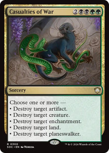 Image for Casualties of War (300) (SOC) - Magic: The Gathering