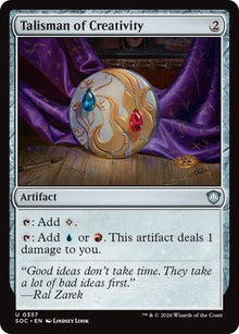 Image for Talisman of Creativity (357) (SOC) - Magic: The Gathering