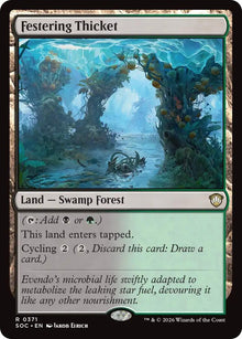 Image for Festering Thicket (371) (SOC) - Magic: The Gathering