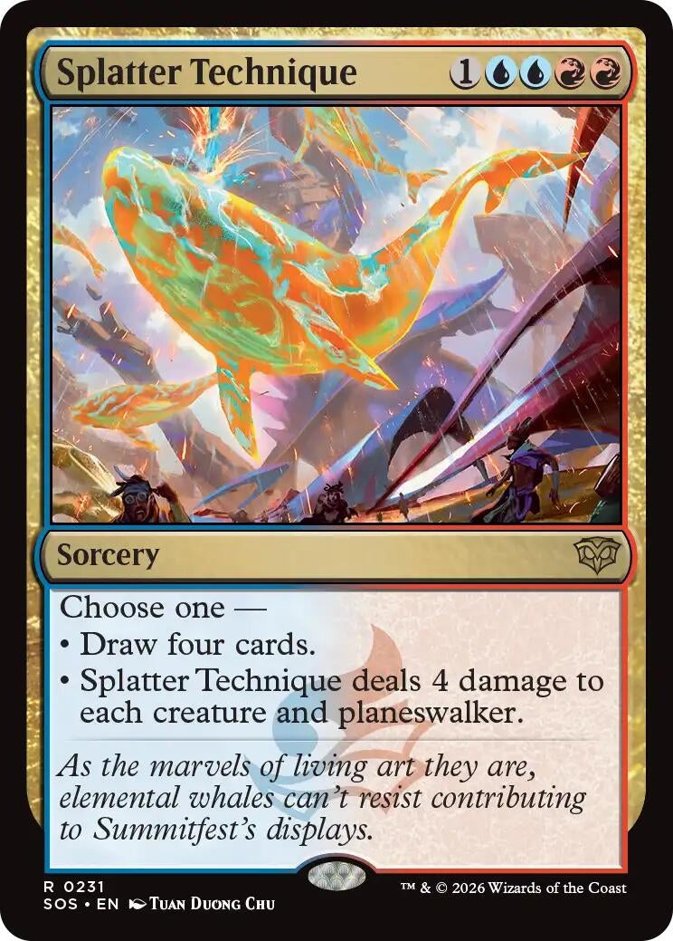 Image for Splatter Technique (231) (SOS) - Magic: The Gathering