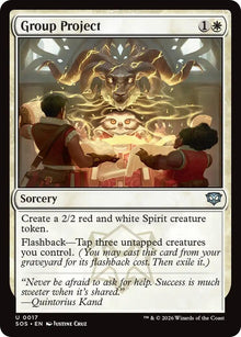 Image for Group Project (17) (SOS) - Magic: The Gathering