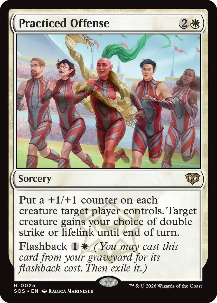 Image for Practiced Offense (25) (SOS) - Magic: The Gathering