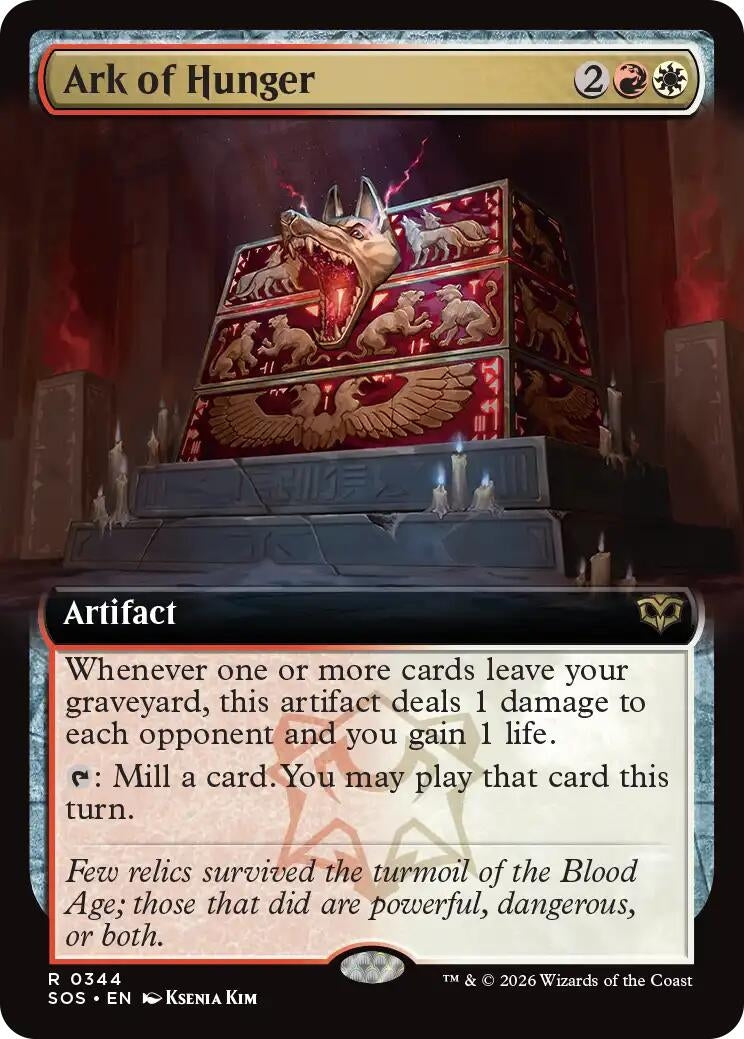 Image for Ark of Hunger (Extended Art) (344) (SOS) - Magic: The Gathering