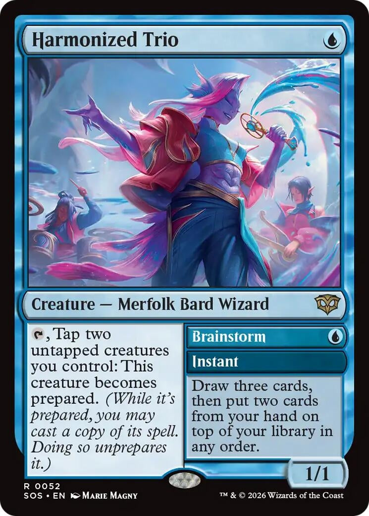 Image for Harmonized Trio (52) (SOS) - Magic: The Gathering