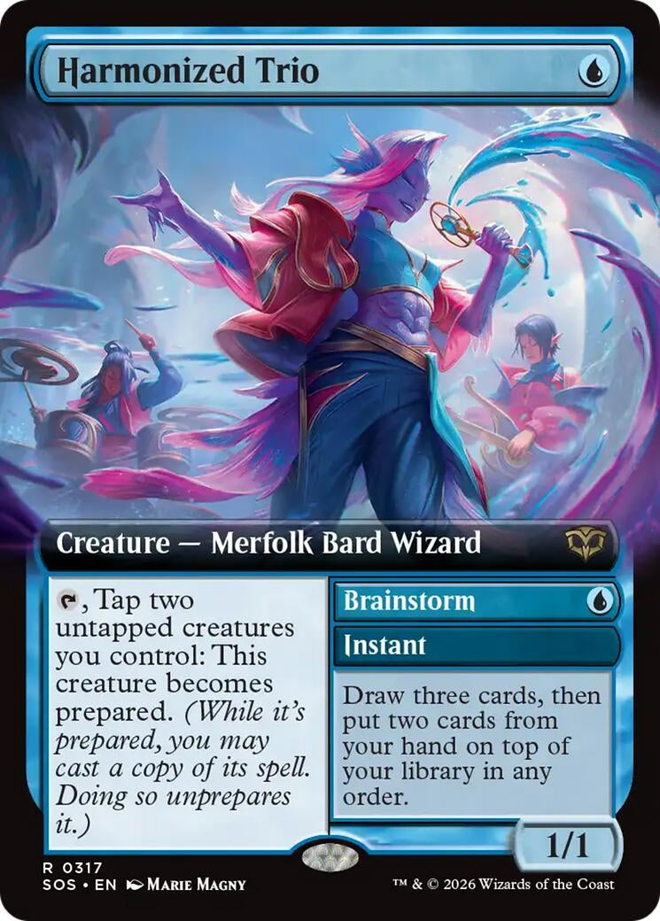 Image for Harmonized Trio (Extended Art) (317) (SOS) - Magic: The Gathering