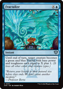 Image for Fractalize (51) (SOS) - Magic: The Gathering