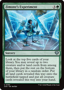 Image for Zimone's Experiment (169) (SOS) - Magic: The Gathering
