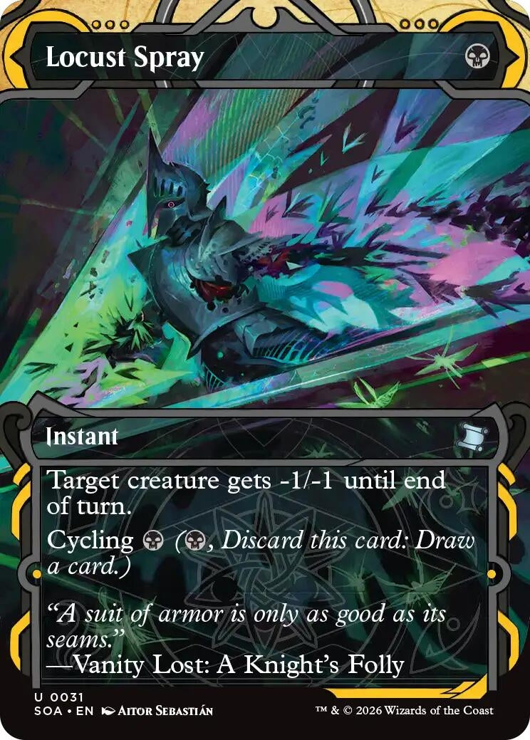 Image for Locust Spray (31) (SOA) - Magic: The Gathering
