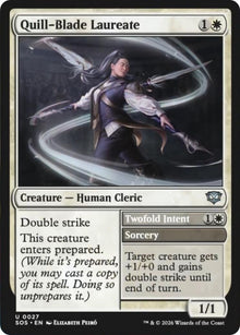 Image for Quill-Blade Laureate (27) (SOS) - Magic: The Gathering