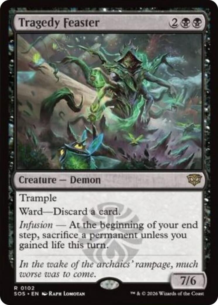 Image for Tragedy Feaster (102) (SOS) - Magic: The Gathering