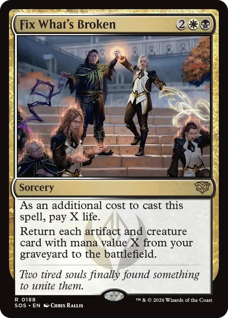 Image for Fix What's Broken (188) (SOS) - Magic: The Gathering