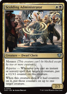 Image for Scolding Administrator (224) (SOS) - Magic: The Gathering