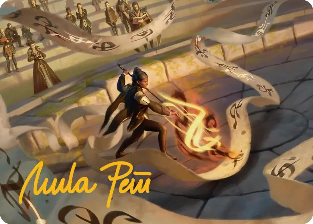 Image for Decorum Dissertation Art Card (Gold-Stamped Signature) (9) (ASSOS) - Magic: The Gathering
