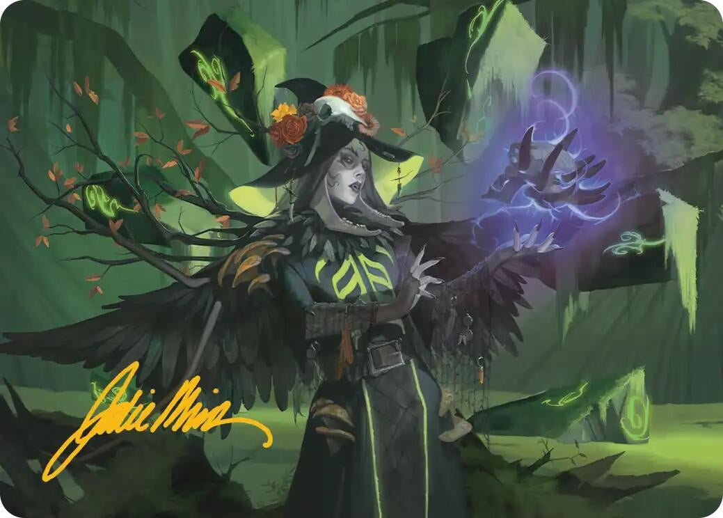 Image for Emeritus of Woe Art Card (Gold-Stamped Signature) (10) (ASSOS) - Magic: The Gathering