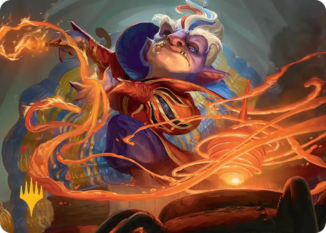 Image for Goblin Glasswright Art Card (Gold-Stamped Planeswalker Symbol) (13) (ASSOS) - Magic: The Gathering