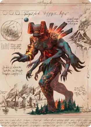 Magmablood Archaic Art Card (31) (ASSOS)