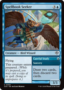 Image for Spellbook Seeker (68) (SOS) - Magic: The Gathering