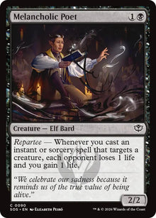 Image for Melancholic Poet (90) (SOS) - Magic: The Gathering