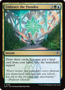 Image for Embrace the Paradox (186) (SOS) - Magic: The Gathering