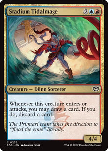 Image for Stadium Tidalmage (232) (SOS) - Magic: The Gathering