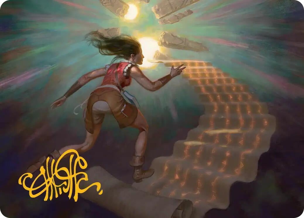Image for Pursue the Past Art Card (Gold-Stamped Signature) (22) (ASSOS) - Magic: The Gathering