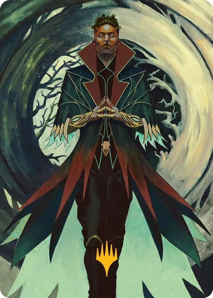 Image for Professor Dellian Fel Art Card (Gold-Stamped Planeswalker Symbol) (28) (ASSOS) - Magic: The Gathering