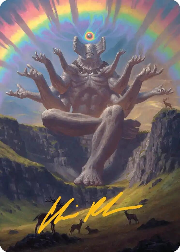 Image for Transcendent Archaic Art Card (Gold-Stamped Signature) (1) (ASSOS) - Magic: The Gathering