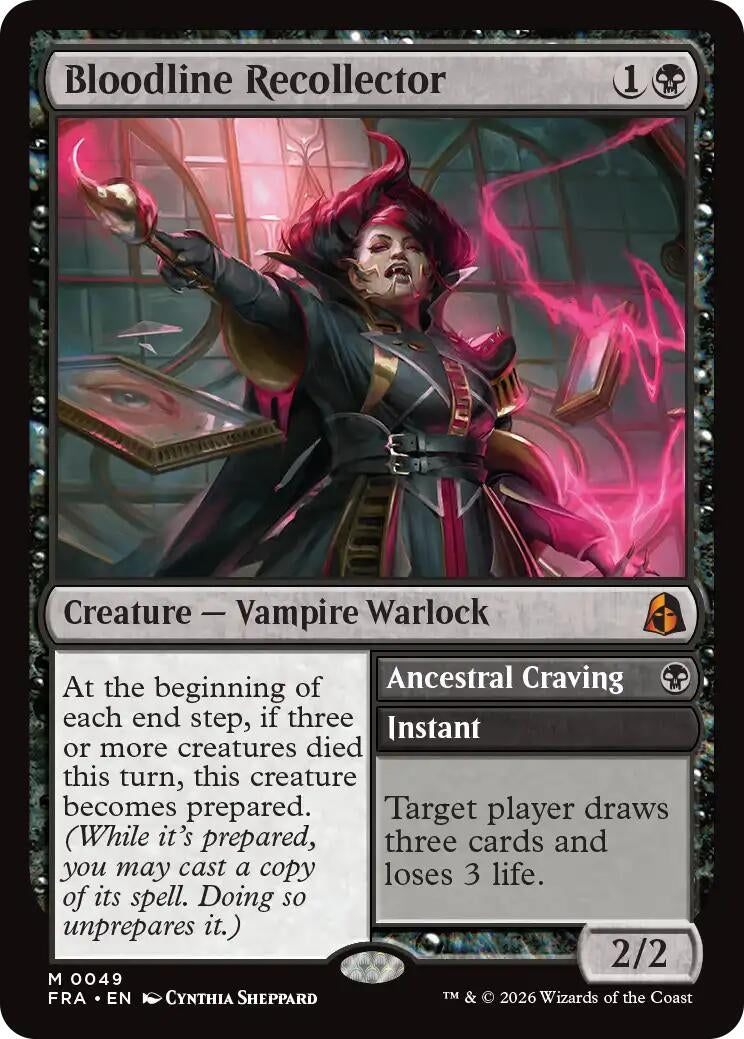 Image for Bloodline Recollector (49) (FRA) - Magic: The Gathering