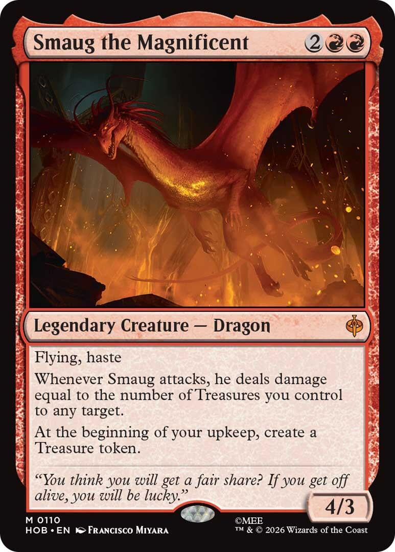 Image for Smaug the Magnificent (110) (HOB) - Magic: The Gathering