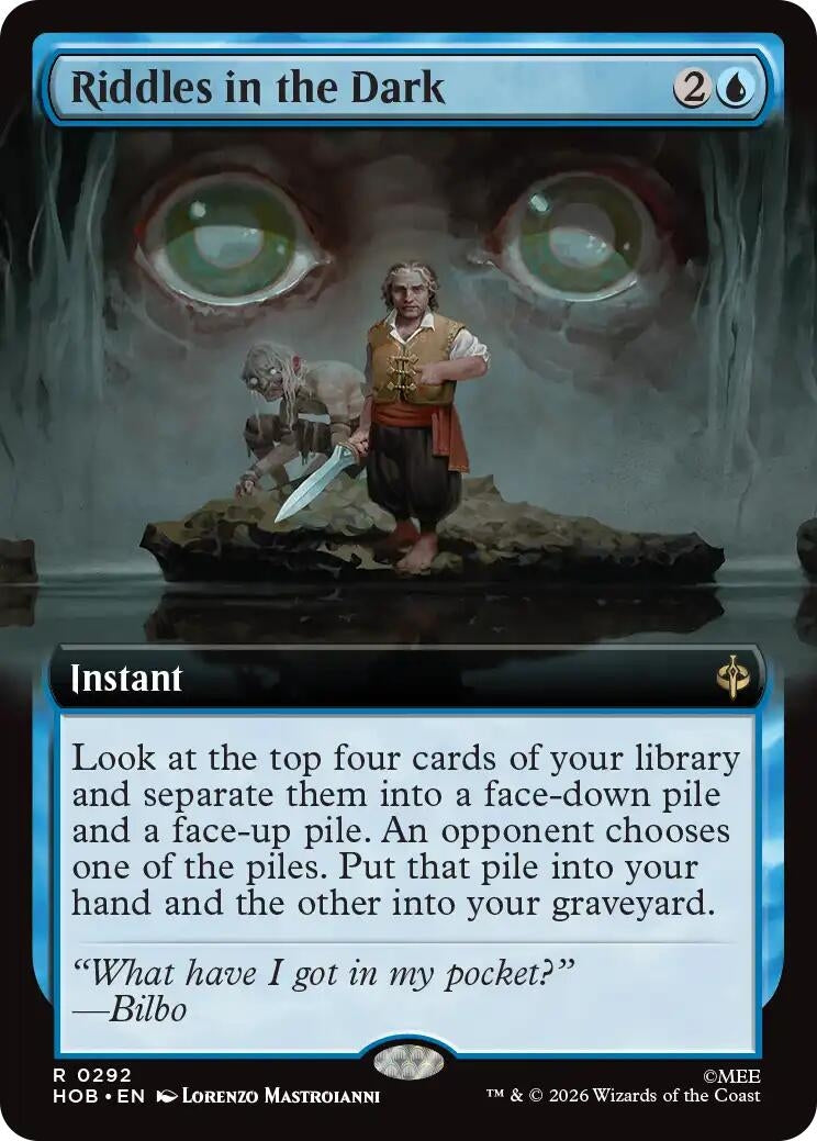 Image for Riddles in the Dark (Extended Art) (292) (HOB) - Magic: The Gathering
