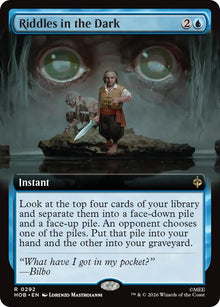 Image for Riddles in the Dark (Extended Art) (292) (HOB) - Magic: The Gathering