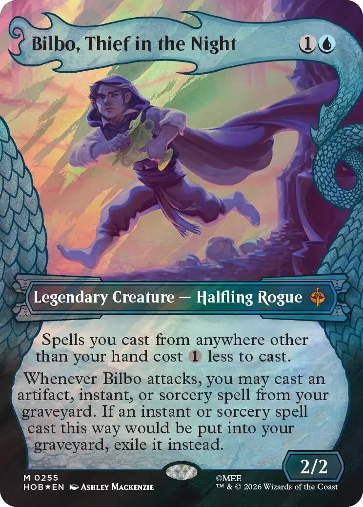 Image for Bilbo, Thief in the Night (Showcase) (Surge Foil) (255) (HOB) - Magic: The Gathering