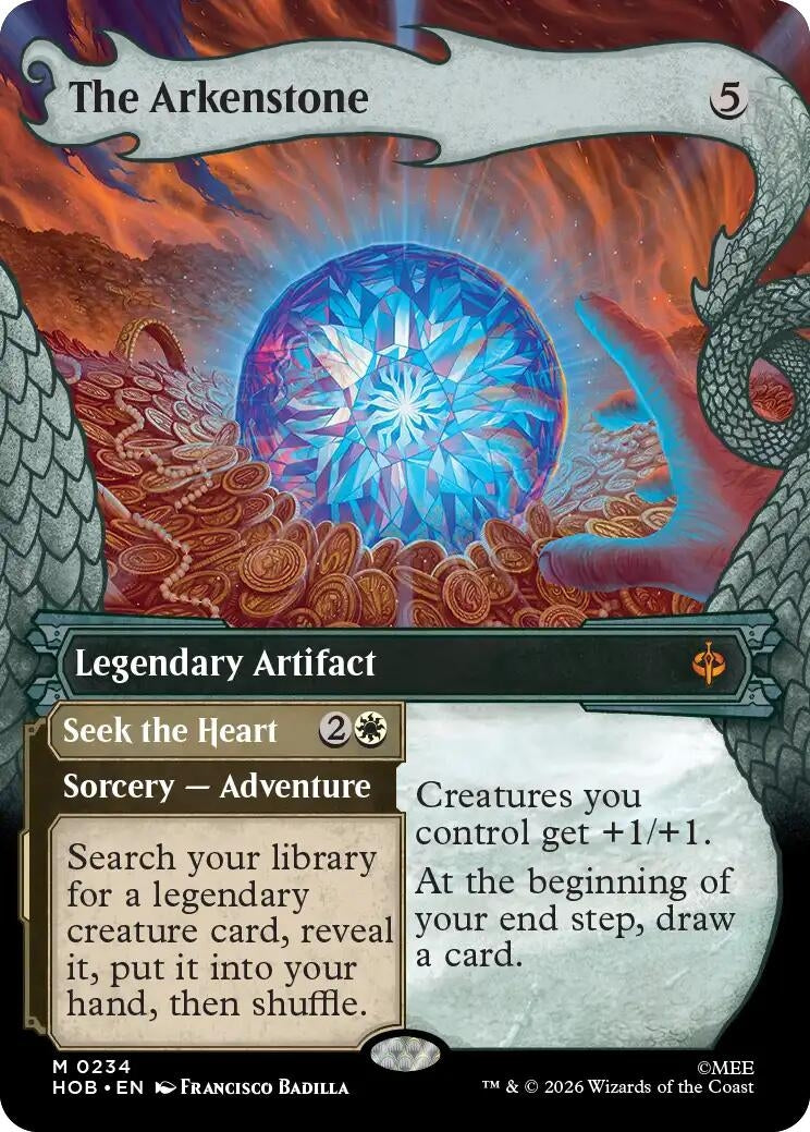 Image for The Arkenstone (Showcase) (234) (HOB) - Magic: The Gathering